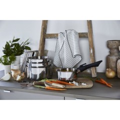 Casseroles - BAUMALU - Comete - Set 4 pieces - 14 a 20 cm - Manche amo