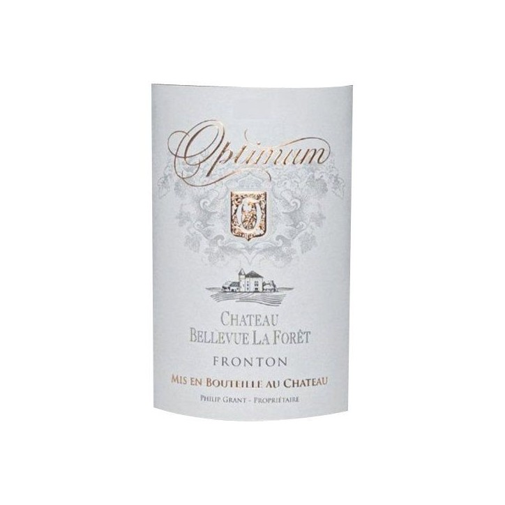 Château Bellevue la Foret Optimum 2019 Fronton - Vin rouge du Sud-Ouest