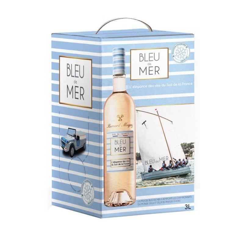 Bernard Magrez Bleu de Mer - IGP Pays d'Oc - Vin Rosé du Languedoc -