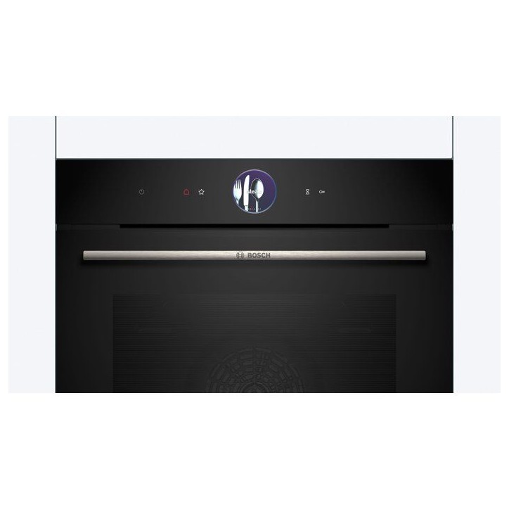 Four encastrable 60 cm - Pyrolyse + Hydrolyse - Bosch Serie 8 - HBG7764B1 - Classe énergie A+ - H 59,5 x L 59,4 xP 54,8 cm Four encastrable 60 cm - Pyrolyse + Hydrolyse - Bosch Serie 8 - HBG7764B1 - Classe énergie A+ - H 59,5 x L 59,4 xP 54,8 cm