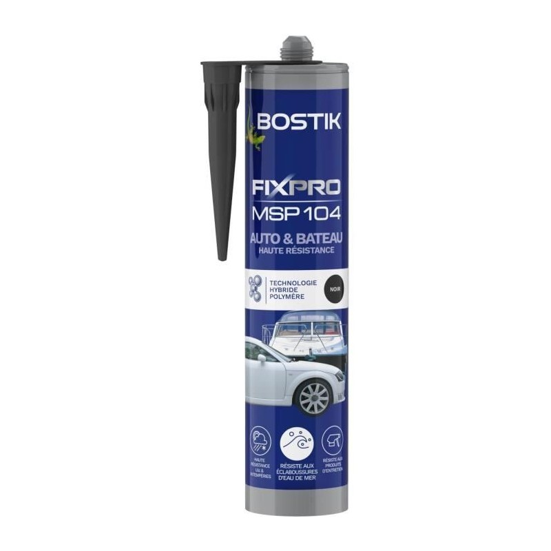Mastic auto/bateau - BOSTIK - Fixpro MSP 104 - Colle et joint - Résis