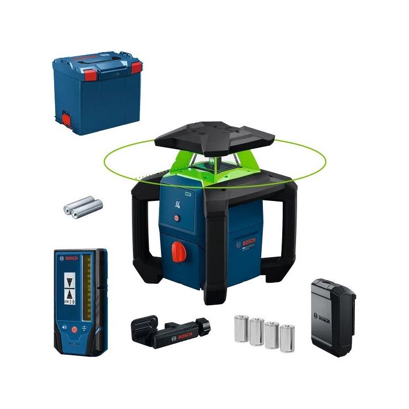 Laser rotatif BOSCH PROFESSIONAL - GRL18V-3-31G - Cellule de réceptio