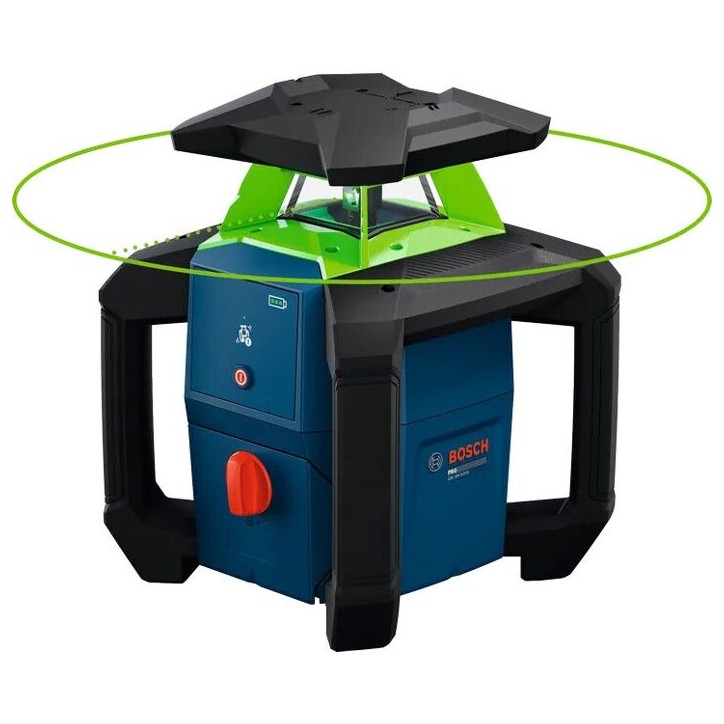 Laser rotatif BOSCH PROFESSIONAL - GRL18V-3-31G - Cellule de réception LR 3-2 + Batterie ProCore 18V4.0Ah
