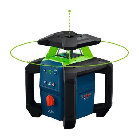 Laser rotatif BOSCH PROFESSIONAL - GRL18V-4-34CVG - Cellule de réception LR 45 + Batterie ProCore 18V 4.0Ah + WM5