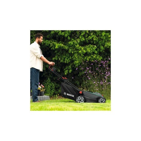 Tondeuse électrique sans fil + 2 batteries 4Ah + chargeur - Bosch - ROTAK18V2-43 - 06008B9L00 - 18V - 43cm de coupe