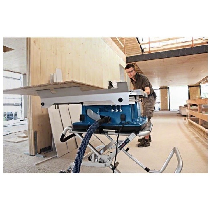 Scie sur table Bosch Professional GTS 10 XC - 0601B30400 - 2100 W - 254 mm - 79 mm - Bleu
