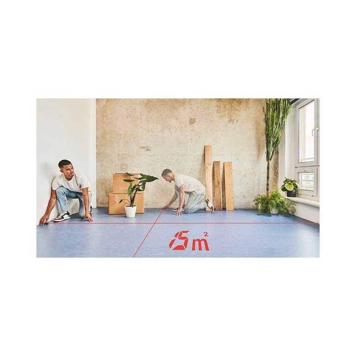 Télémetre laser BOSCH - Zamo - 40m - Avec 3 adaptateurs + guide de démarrage rapide + 2 piles rechargeables HR03 1,5 V AAA