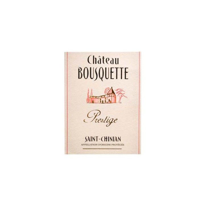 Château Bousquette Préstige 2022 Saint-Chinian - Vin rouge de Languedoc - Bio