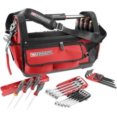 Boîte textile Probag + 28 outils FACOM - BS.T20CM1PB - 8 tournevis +