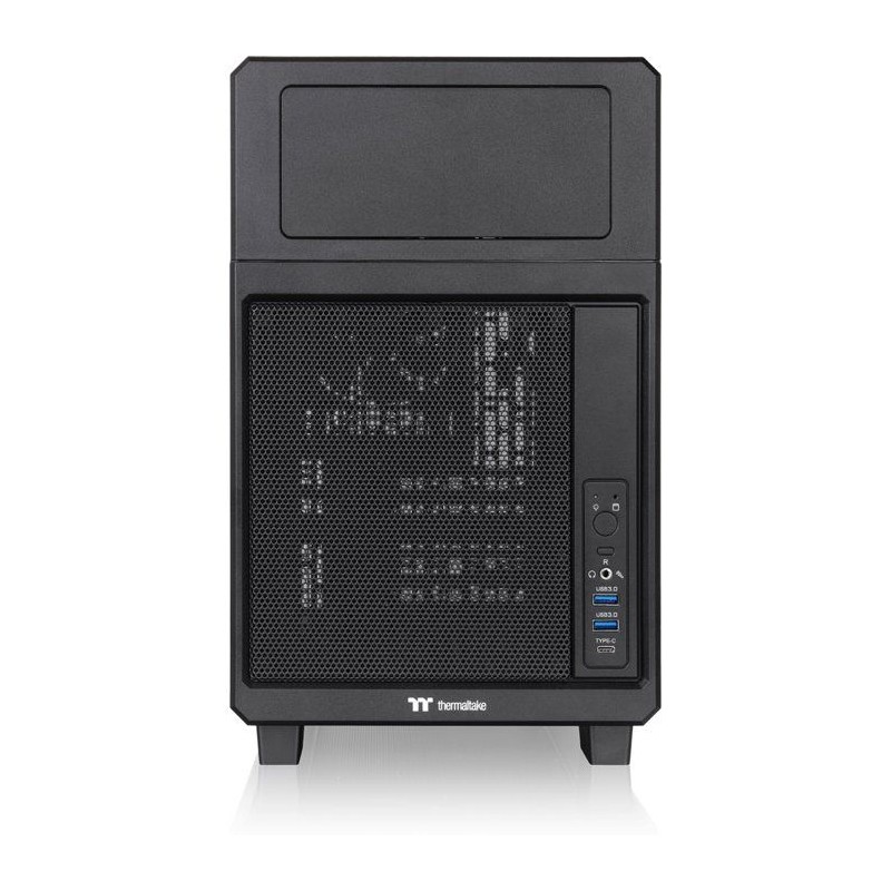 Boîtier PC - THERMALTAKE - TR200 - Noir - Mini tour - Format Micro-AT