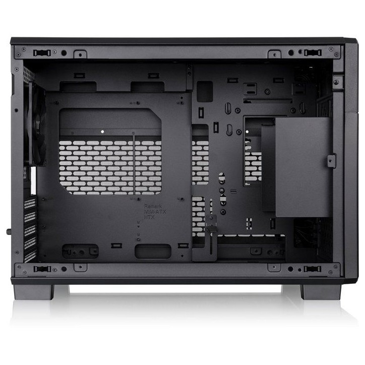 Boîtier PC - THERMALTAKE - TR200 - Noir - Mini tour - Format Micro-ATX Boîtier PC - THERMALTAKE - TR200 - Noir - Mini tour - Format Micro-ATX