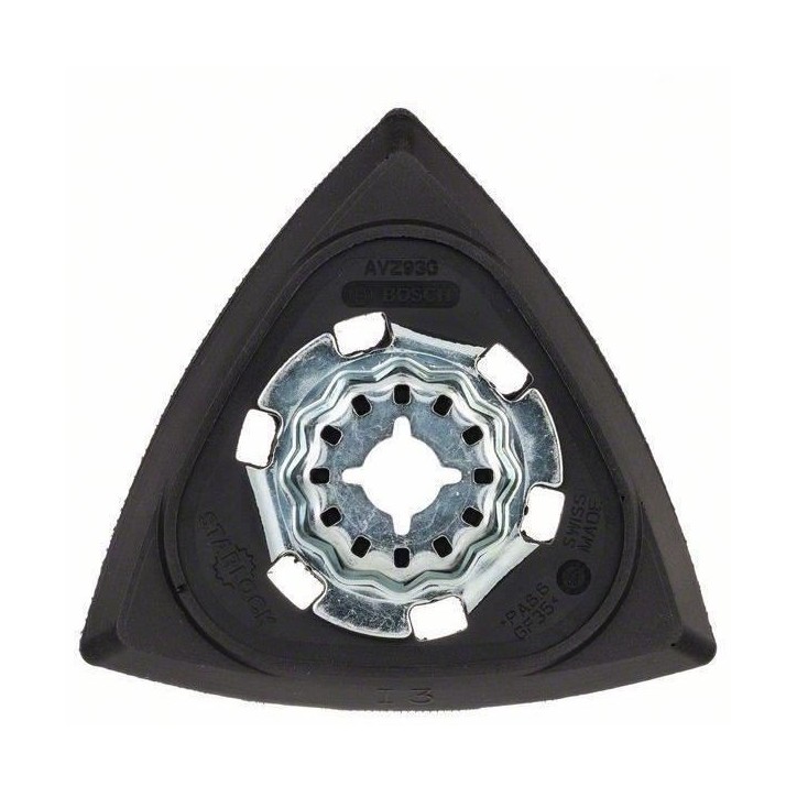 Plateau de ponçage delta Bosch - Starlock AVZ 93 G (93mm) Plateau de ponçage delta Bosch - Starlock AVZ 93 G (93mm)