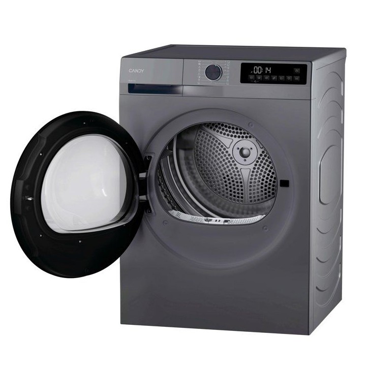Seche-linge pompe a chaleur CANDY GD 9N2BR-S Pro Dry 300 - 9 kg - 16 programmes - Classe D - Anthracite Seche-linge pompe a chaleur CANDY GD 9N2BR-S Pro Dry 300 - 9 kg - 16 programmes - Classe D - Anthracite