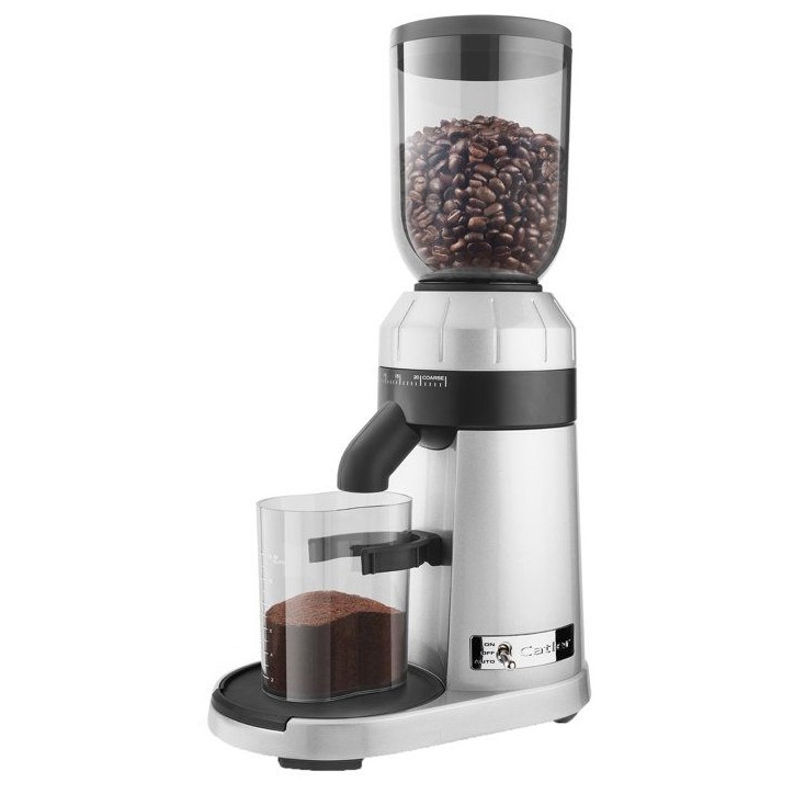 Moulin a café électrique professionnel CATLER CG 8011 - Meules coniques inox - 25 niveaux de mouture - Café moulu - Inox Moulin a café électrique professionnel CATLER CG 8011 - Meules coniques inox - 25 niveaux de mouture - Café moulu - Inox