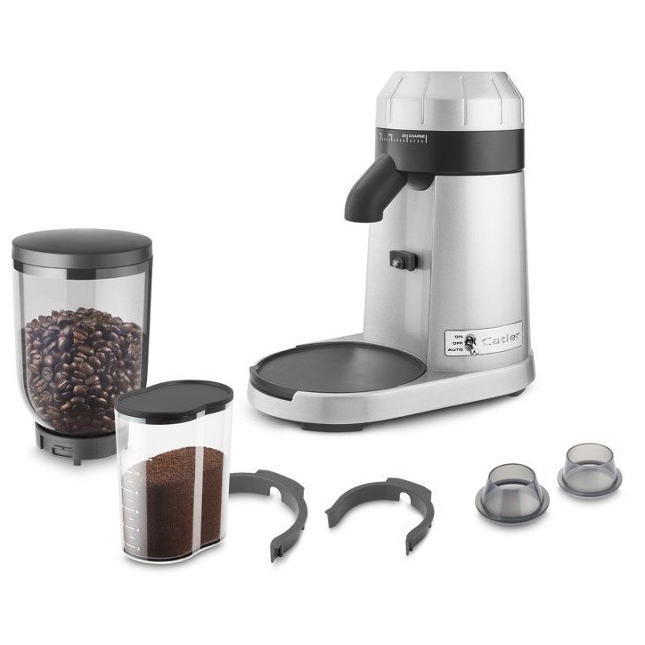Moulin a café électrique professionnel CATLER CG 8011 - Meules coniques inox - 25 niveaux de mouture - Café moulu - Inox Moulin a café électrique professionnel CATLER CG 8011 - Meules coniques inox - 25 niveaux de mouture - Café moulu - Inox
