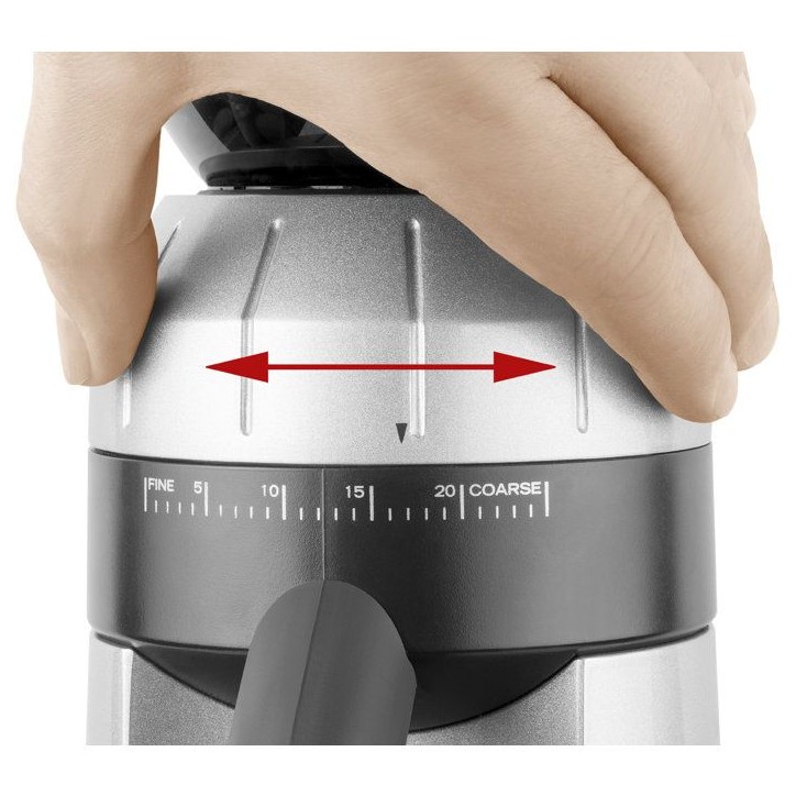 Moulin a café électrique professionnel CATLER CG 8011 - Meules coniques inox - 25 niveaux de mouture - Café moulu - Inox Moulin a café électrique professionnel CATLER CG 8011 - Meules coniques inox - 25 niveaux de mouture - Café moulu - Inox