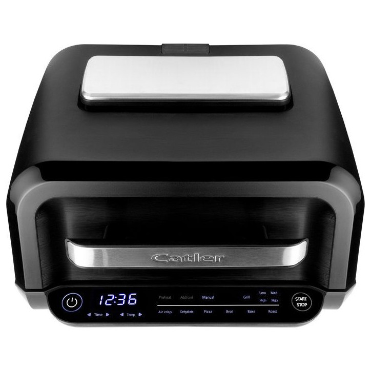 Four a air chaud multifonction 8 en 1 CATLER HG 410 - Friture sans huile - Pizza - Minuterie 120 minutes - Noir Four a air chaud multifonction 8 en 1 CATLER HG 410 - Friture sans huile - Pizza - Minuterie 120 minutes - Noir