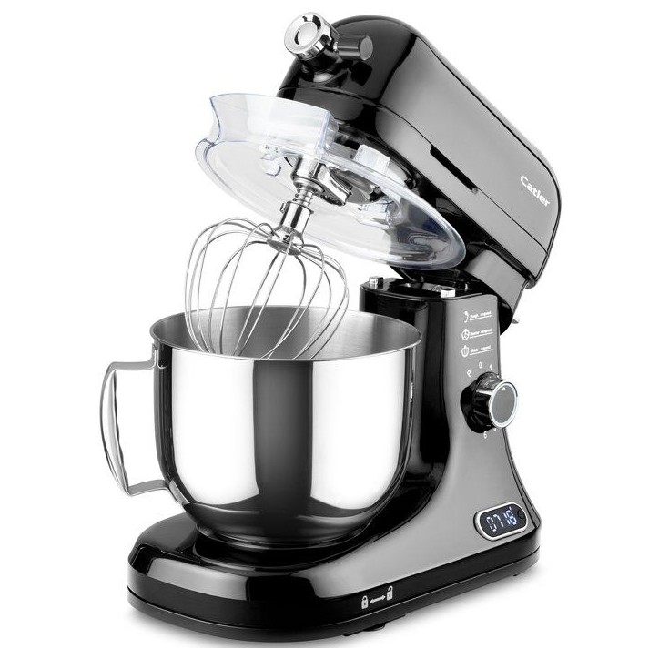 Robot de cuisine multifonctions CATLER KM 8013 - Hachoir a viande - Bol inox 5 l - Balance et écran intégrés - Noir Robot de cuisine multifonctions CATLER KM 8013 - Hachoir a viande - Bol inox 5 l - Balance et écran intégrés - Noir