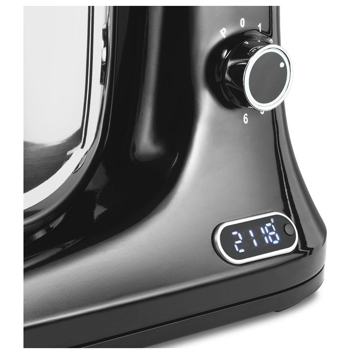 Robot de cuisine multifonctions CATLER KM 8013 - Hachoir a viande - Bol inox 5 l - Balance et écran intégrés - Noir Robot de cuisine multifonctions CATLER KM 8013 - Hachoir a viande - Bol inox 5 l - Balance et écran intégrés - Noir