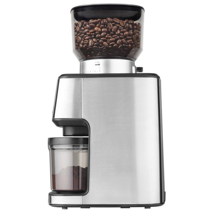 Moulin a café électrique CATLER CG 510 - Meules inox - 31 niveaux de mouture réglables - Écran LCD - Café moulu - Inox Moulin a café électrique CATLER CG 510 - Meules inox - 31 niveaux de mouture réglables - Écran LCD - Café moulu - Inox