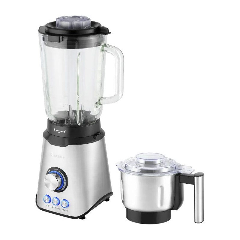 Mixeur de table CATLER TB 820 - Smoothie - Glace pilée - Bol en verre