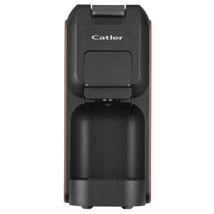 Machine a café a dosettes et capsules CATLER Porto ES 701 - Compatible Dolce Gusto - Nespresso - Café moulu - Noir/marron