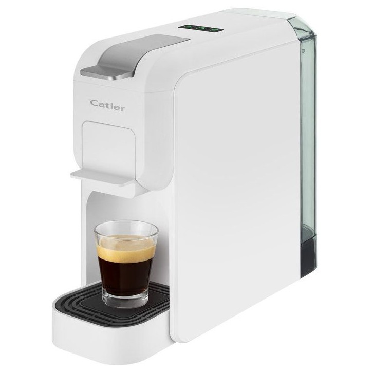 Machine a café a dosettes et capsules CATLER Porto ES 720 - Compatible Dolce Gusto - Nespresso - Café moulu - Blanc