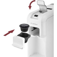 Machine a café a dosettes et capsules CATLER Porto ES 720 - Compatibl