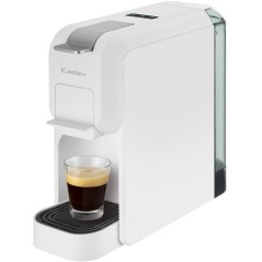 Machine a café a dosettes et capsules CATLER Porto ES 702 - Compatible Dolce Gusto - Nespresso - Café moulu - Blanc