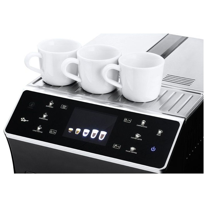 Machine a expresso automatique CATLER EA 950 - Café en grains - Broyeur inox réglable - Auto-cappuccino - Inox Machine a expresso automatique CATLER EA 950 - Café en grains - Broyeur inox réglable - Auto-cappuccino - Inox
