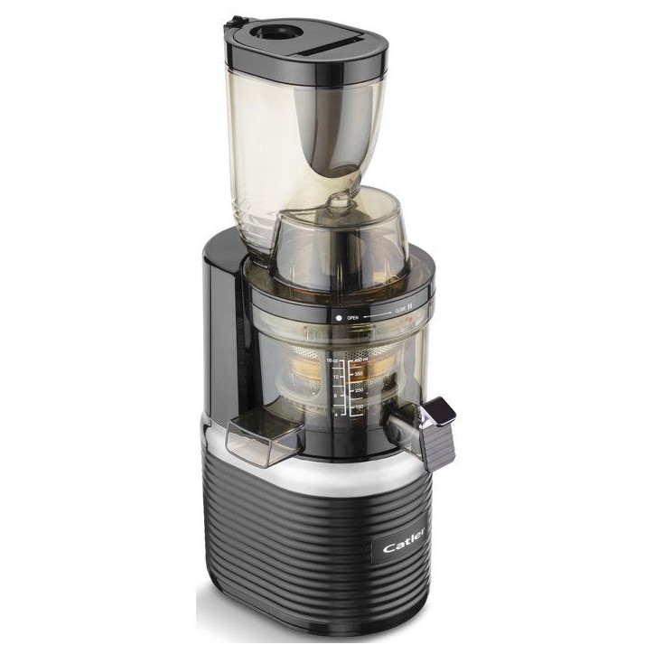 Extracteur de jus CATLER JS 8012 - Fruits - Légumes verts - Rotation lente 43 tr/min - Moteur induction 200 W silencieux Extracteur de jus CATLER JS 8012 - Fruits - Légumes verts - Rotation lente 43 tr/min - Moteur induction 200 W silencieux