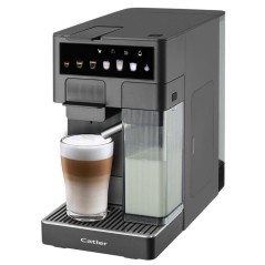 Machine a expresso a capsules CATLER Renzo ES 750 G - Café moulu compatible - Chauffe-tasses - Écran tactile couleur - Gris