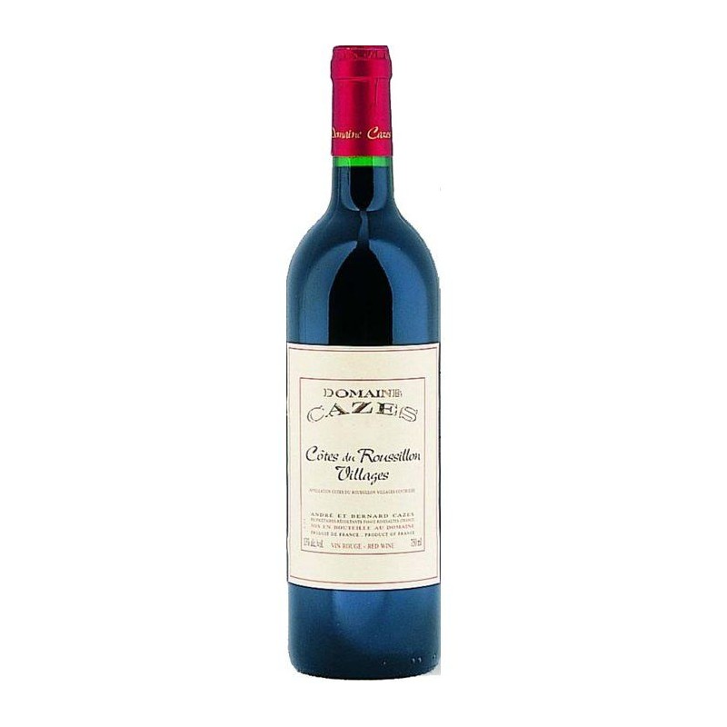 Domaines Cazes 1994 Cotes du Roussillon Villages - Vin rouge de Langue