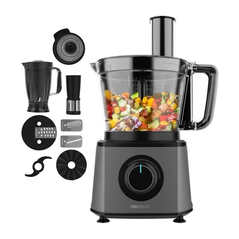 Mixeur - CECOTEC - Moulinette Paprika - 2000 W - 2 vitesses + Pulse -