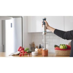 Mixeur plongeant - CECOTEC - Power TitanBlack XL - 1200 W - Lames de 4