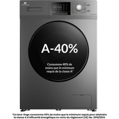 Lave-linge hublot CONTINENTAL EDISON CELL10140SA40 - 10 kg - Induction
