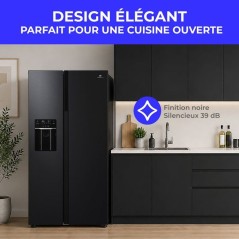 Réfrigérateur américain - CONTINENTAL EDISON - CERANF577NFBD - 577