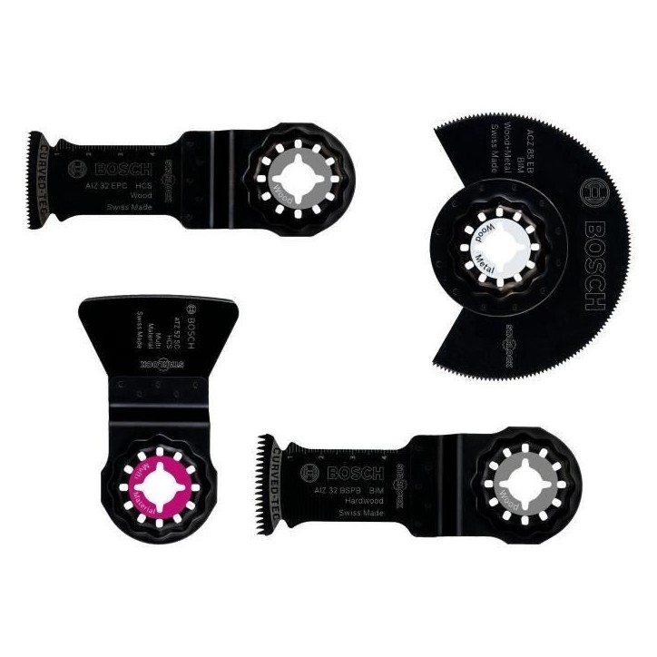 BOSCH Accessoires - set montage 4 accessoires omt starlock BOSCH Accessoires - set montage 4 accessoires omt starlock