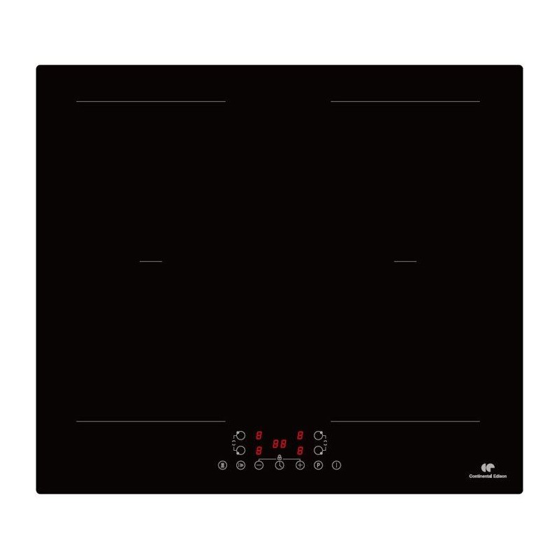 Table de cuisson induction CONTINENTAL EDISON - CETI4ZFLEX4- 4 zones -