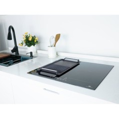 Table de cuisson induction CONTINENTAL EDISON - CETI4ZFLEX4- 4 zones -