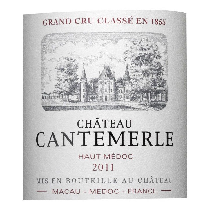 Château Cantemerle 2011 Haut-Médoc - Vin rouge de Bordeaux