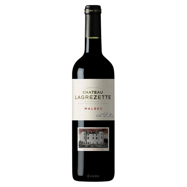 Château Lagrezette 2018 Malbec Cahors - Vin rouge du Sud-Ouest