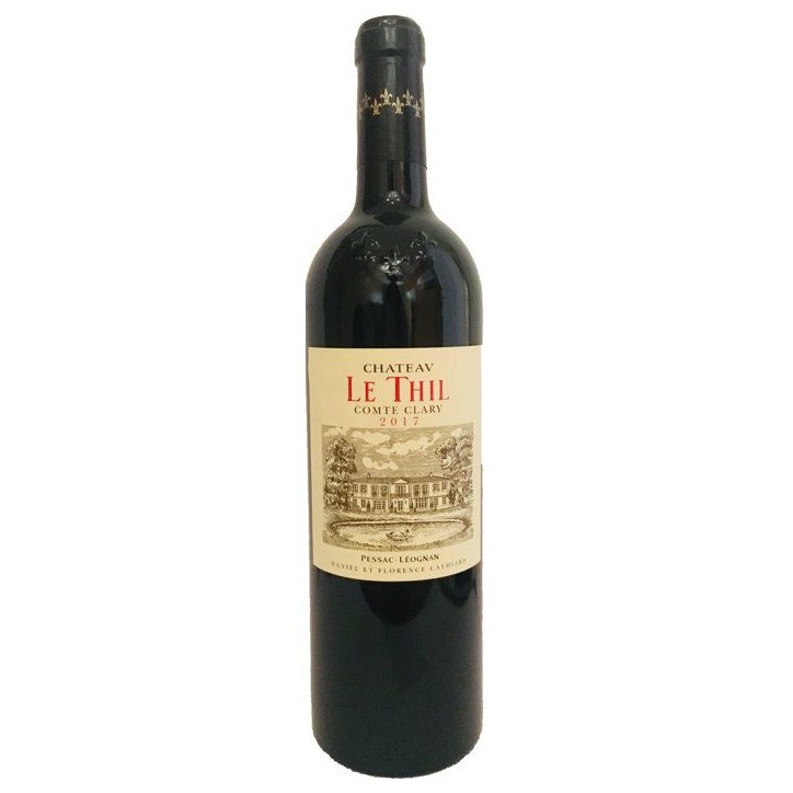 Château Le Thil Comte Clary 2017 Pessac-Léognan - Vin rouge de Bordeaux