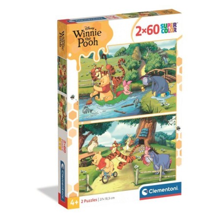 Puzzle 2x60 pieces - Winnie the Pooh