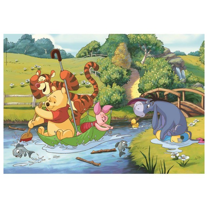 Puzzle 2x60 pieces - Winnie the Pooh