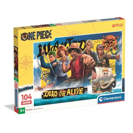 Clementoni - One Piece - Puzzles 104 Pieces Super - Puzzle enfant - De