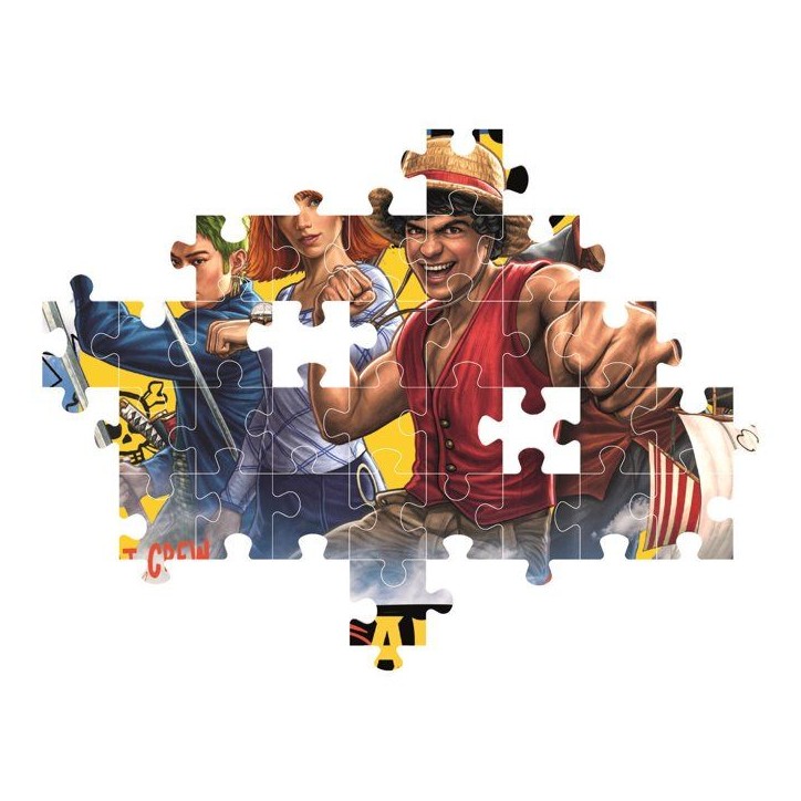 Clementoni - One Piece - Puzzles 104 Pieces Super - Puzzle enfant - Des 6 ans - 48.5 x 33.3cm Clementoni - One Piece - Puzzles 104 Pieces Super - Puzzle enfant - Des 6 ans - 48.5 x 33.3cm