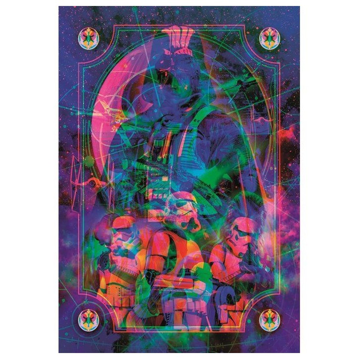The Metamorphic Art Collection - Clementoni - Star Wars - Épisodes IV-V-VI - 520 pieces - Puzzle lumineux The Metamorphic Art Collection - Clementoni - Star Wars - Épisodes IV-V-VI - 520 pieces - Puzzle lumineux