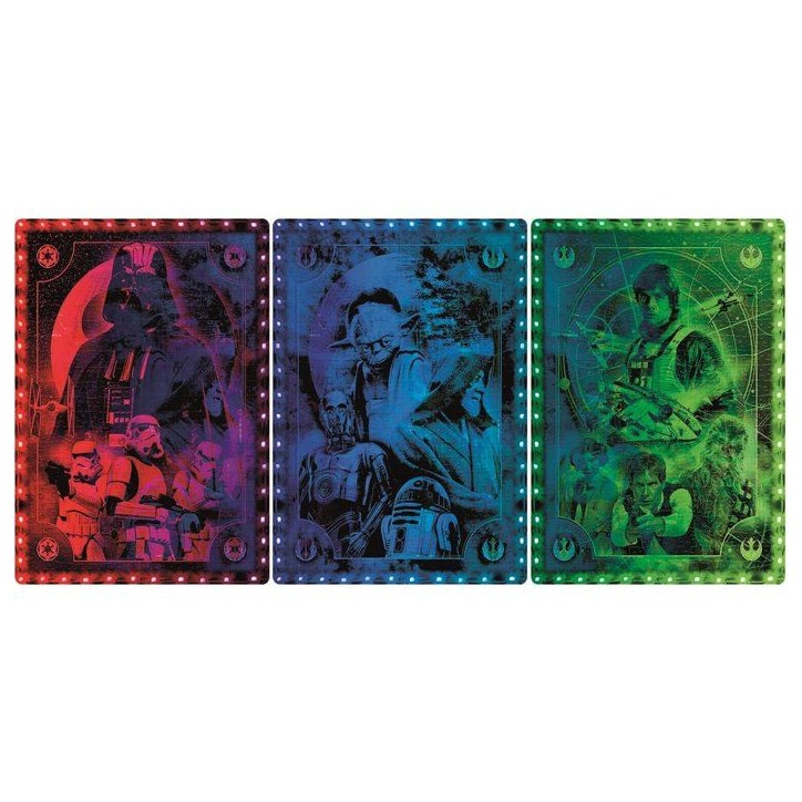 The Metamorphic Art Collection - Clementoni - Star Wars - Épisodes IV-V-VI - 520 pieces - Puzzle lumineux The Metamorphic Art Collection - Clementoni - Star Wars - Épisodes IV-V-VI - 520 pieces - Puzzle lumineux