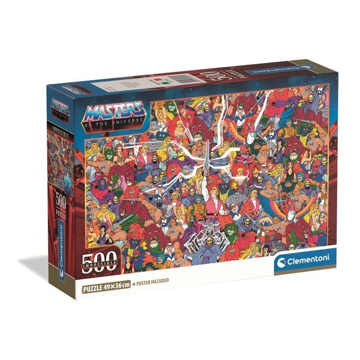 Puzzle 500 pieces - Impossible Masters of the Universe Movie Puzzle 500 pieces - Impossible Masters of the Universe Movie